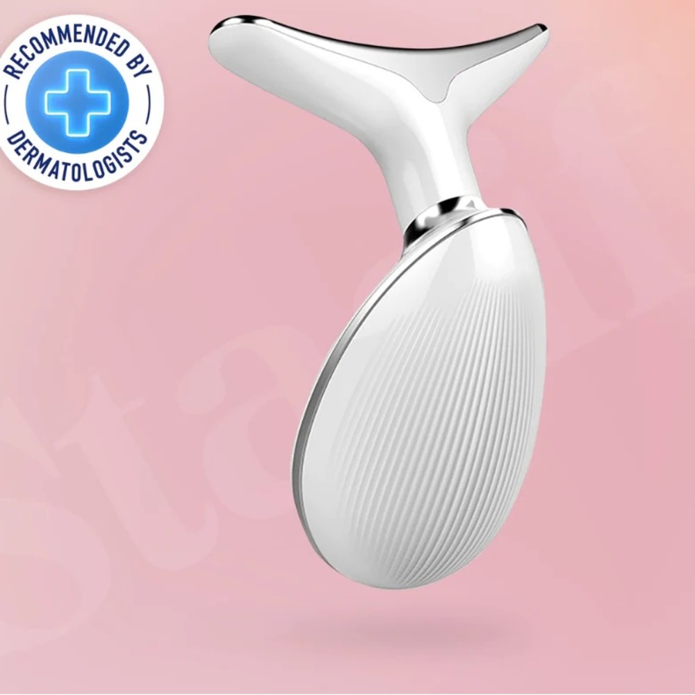 *NEW Tik Tok trending Nia Micro Glow LED facial device tool WHITE unopened box